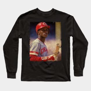 Eric Davis - Cincinnati Reds, 1997 Long Sleeve T-Shirt